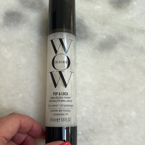 NEW WOW Pop & Lock High Gloss Hair Finish – Full Size | Frizz + UV Control - Picture 3 of 5